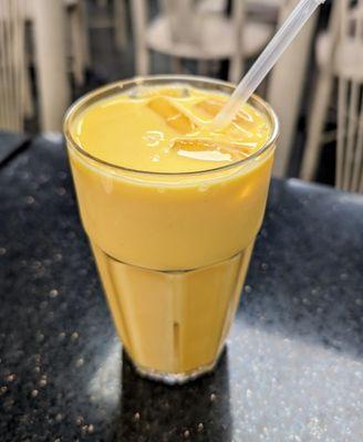 Mango Lassi. $5.25.