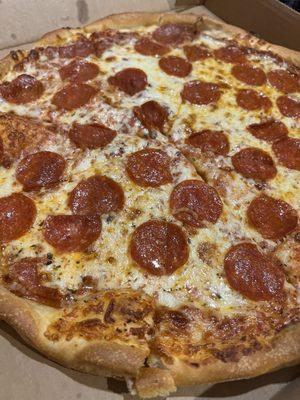 Large pepperoni