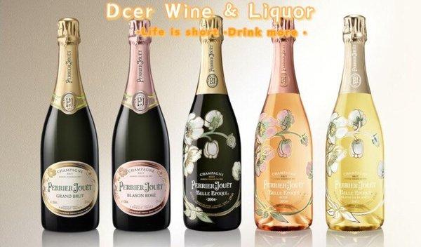 #Perrier Jouet Champagne# Grand Brut， Blason Rose， Blanc de Blanco