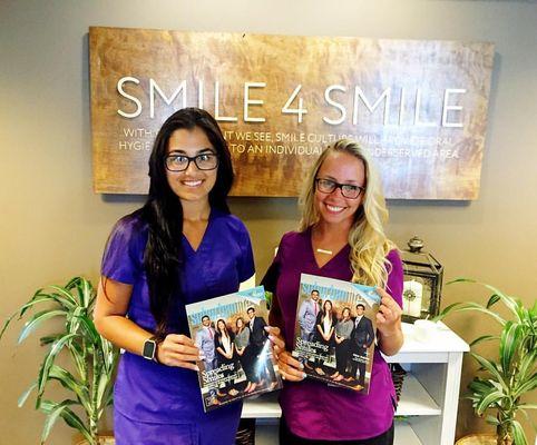 Two of our favorite hygienists: Jewel and Deanna :)