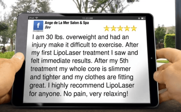 Another 5 Star Review for Ange de La Mer Salon & Spa