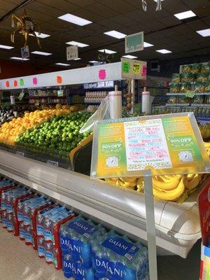 We update our Fresh Creds stand with California produce eligible for 50% when purchasing with EBT.