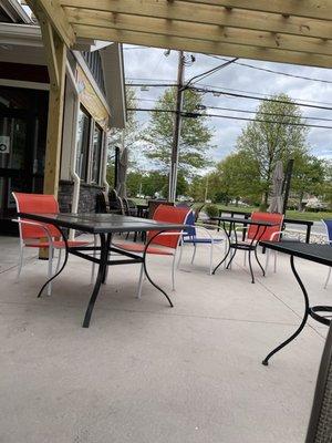 Outdoor seating