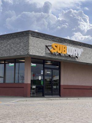 One of the worst Subway location.