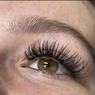 Eye lash extensions, classic full set.