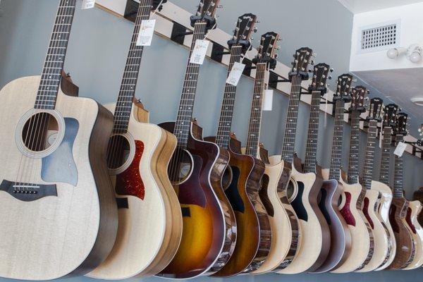 New Taylor acoustic guitars!