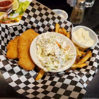 Fish n Chips w/ Coleslaw