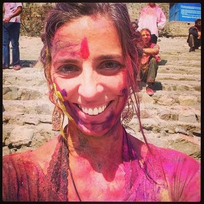 Holi Festival, Ganga River, Rishikesh, India