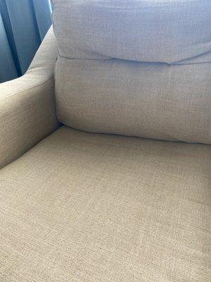 A clean couch