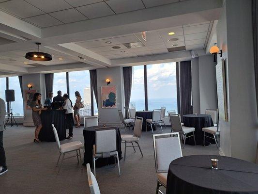 67th floor reception room