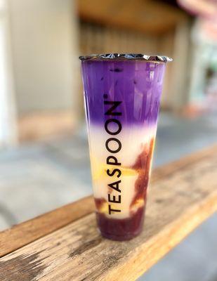 Ube Series - Violet Latte (Organic milk w/ coconut infused with Ube puree)