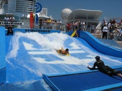 Surfing at Sea