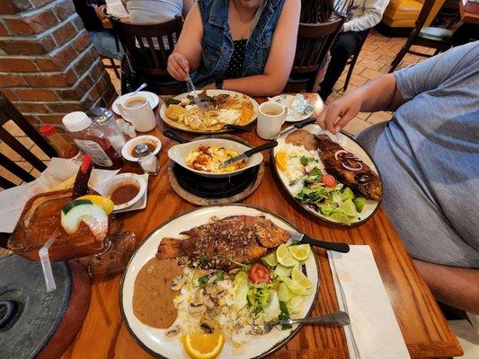 Mojarra Frita al Mojo de ajo!