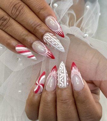 Nails design for christmas