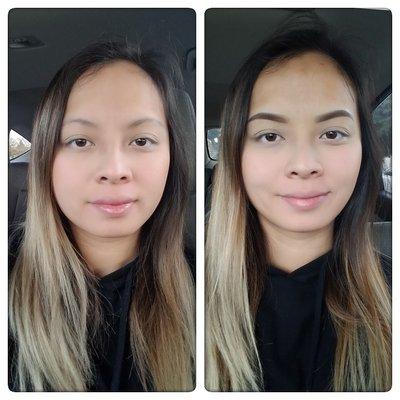 Before and after - nancy