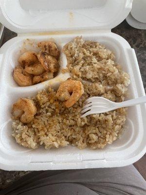 Hibachi Shrimp Lunch