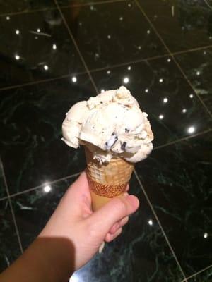 1 scoop Cookie dough sugar cone