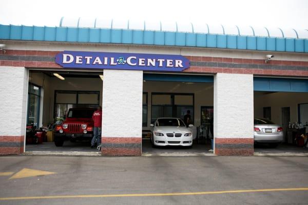 Complete automotive detail center.