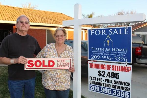 This Los Banos couple saved thousands off traditional real estate commissions using McGrath & Associates $2495 Full Service-F...