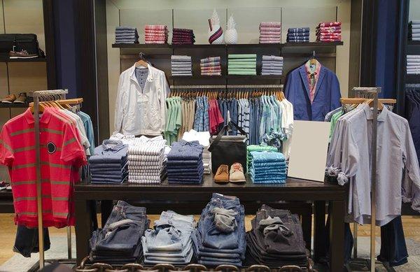 A little bit of everything - jeans, button-ups, polos, jackets and more!