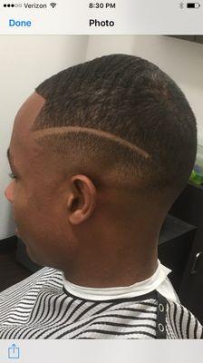 Bald fade waves and design