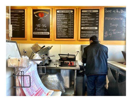 PIATTO PRONTO. Andersonville. Italian Deli.European Imported Goods.Great Cold & Hot Sandwiches. Paninis Soups Salads.Nice Service!Cool!