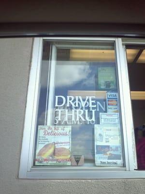 Drive thru window