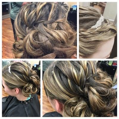 Prom hair for Howard Lake!!