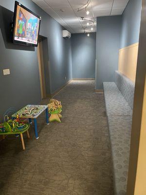 Kids waiting area