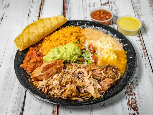 carnitas plate