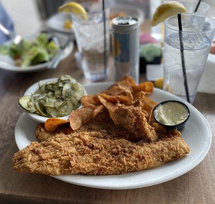 Fried Haddock