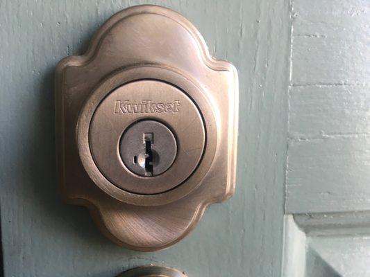 Rekeyed Door Lock