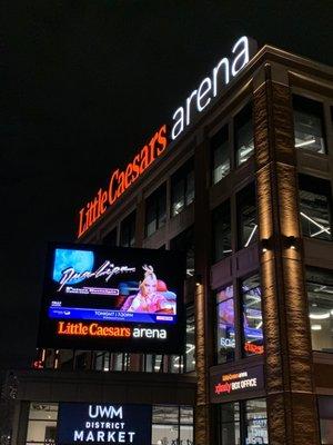 Dua Lipa at Little Caesars Arena