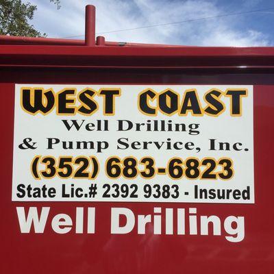 West Coast Well Drilling & Pump Service Inc