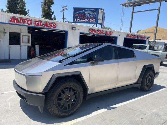 2024 Tesla Cybertruck 
Ceramic tint