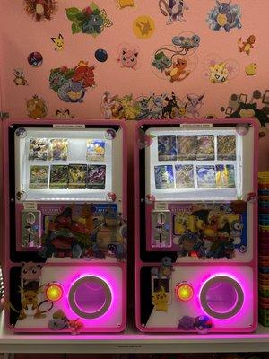 Pokemon card machines