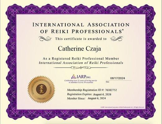 IARP Certificate 2024-2026