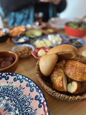 Turkish breakfast for two