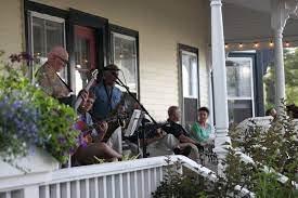 Jazz on the porch, Tuesday nights