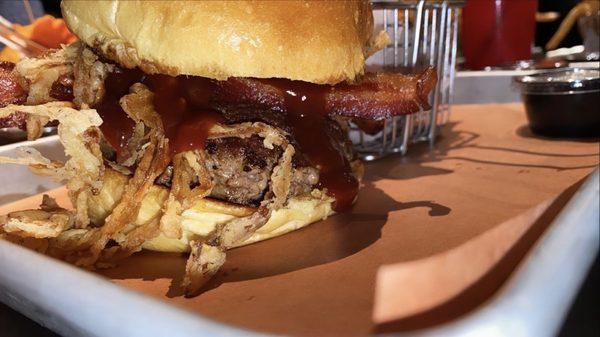 The Bayberry BBQ Burger.