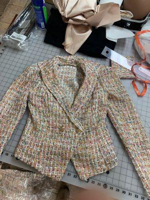 Finished jacket