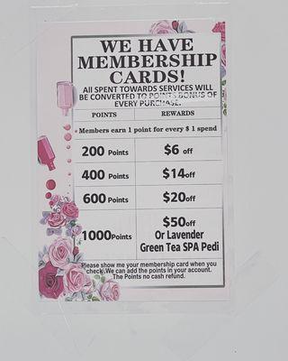 join our membership！