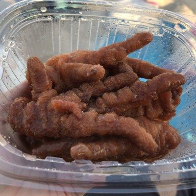 Chicken feet