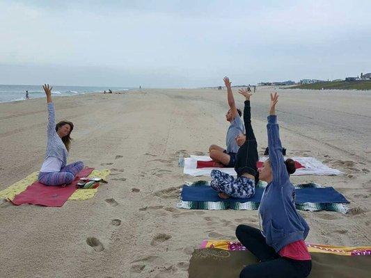 Daily Beach Yoga classes