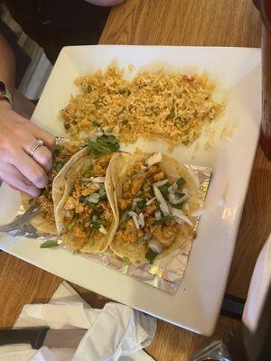 Chicken tacos