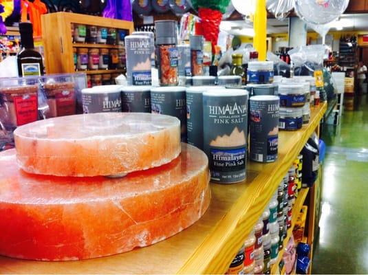 Huge selection of Himalayan Pink salts