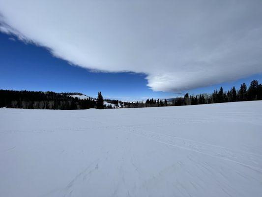 Wide open meadows of 8' deep powder, unbelievable!!!