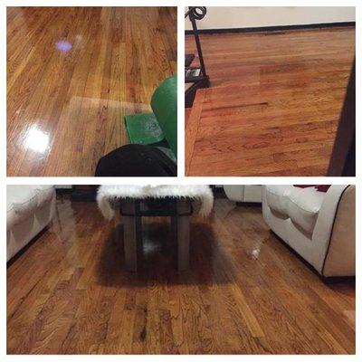 sanding and painting floors