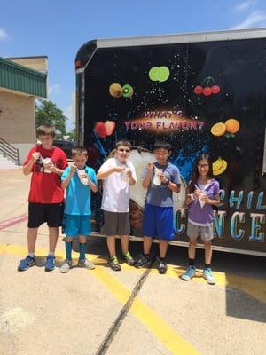 The children all over College Station love Chill Out Snow Cone