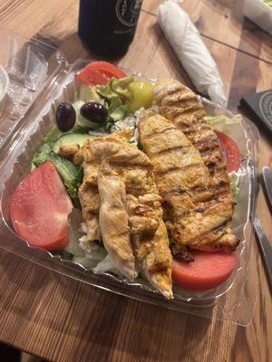 Chicken Greek Salad